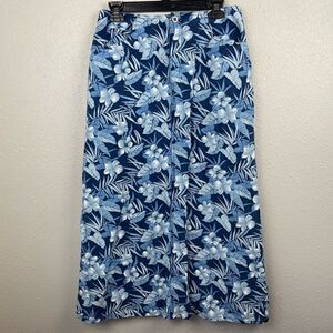 Liz Claiborne Floral Skirt Size 10 EUC